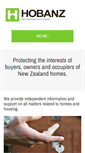 Mobile Screenshot of hobanz.org.nz